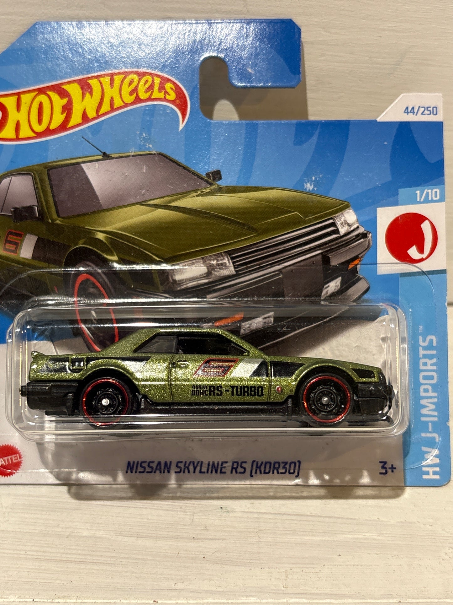 Hot Wheels - Nissan Skyline RS (KDR30) - Light Green - HW J-imports