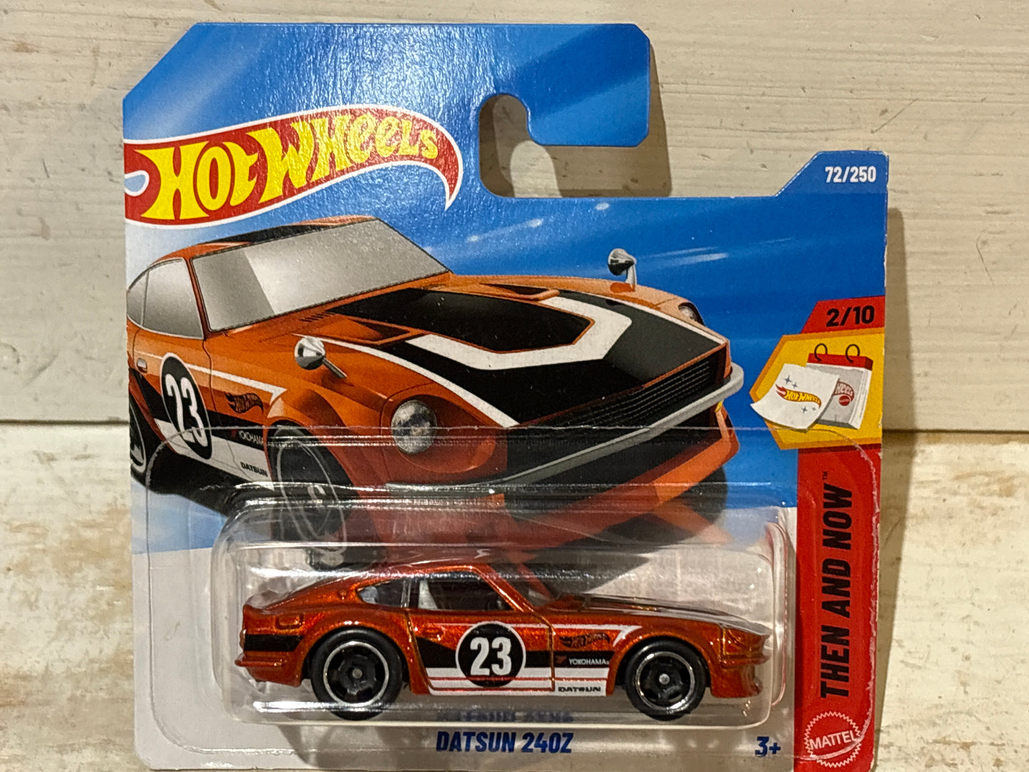 Hot Wheels - Datsun 240Z - Then & Now - Metallic Orange