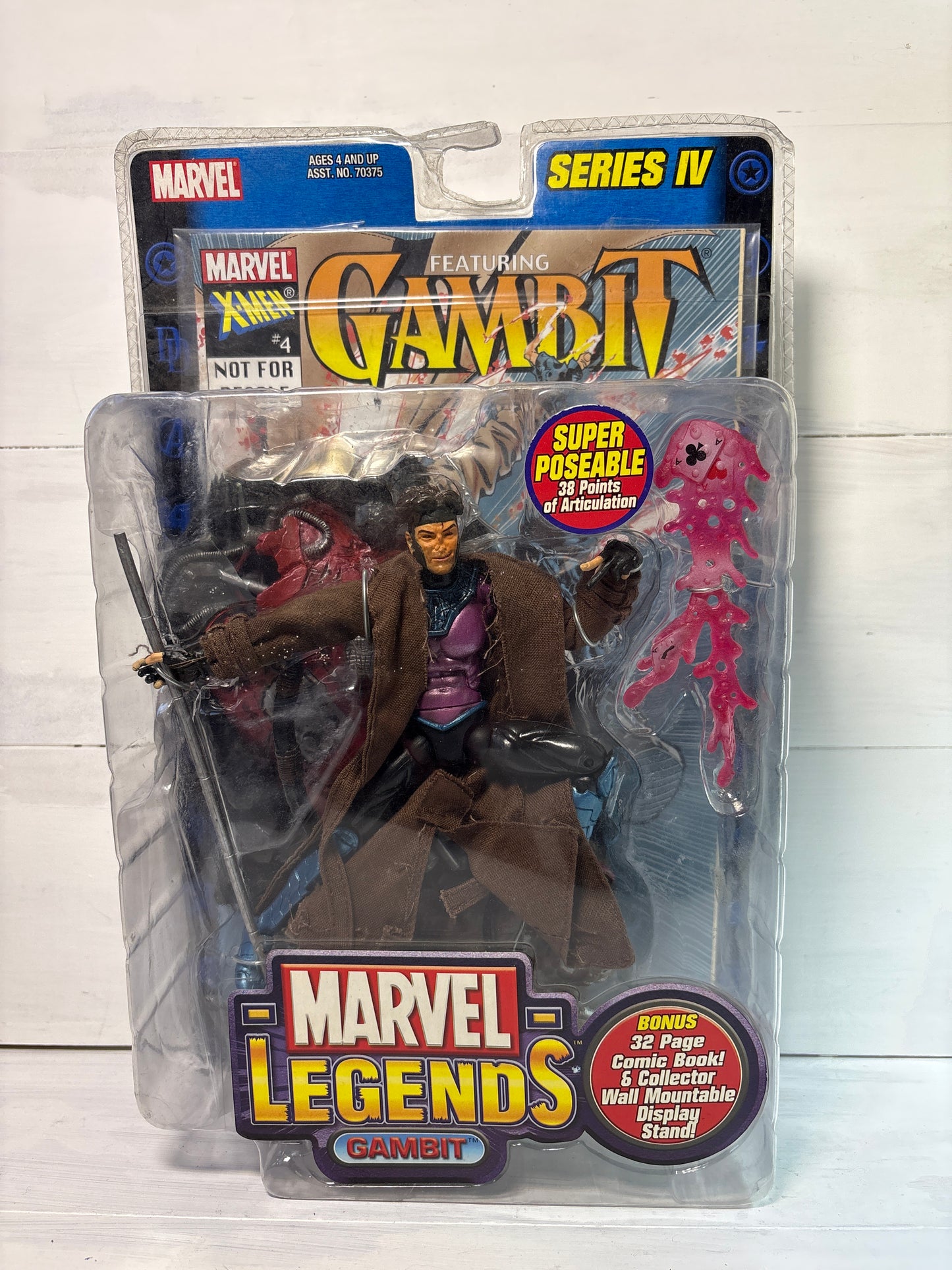 ToyBiz Marvel Legends Series 4 - Gambit