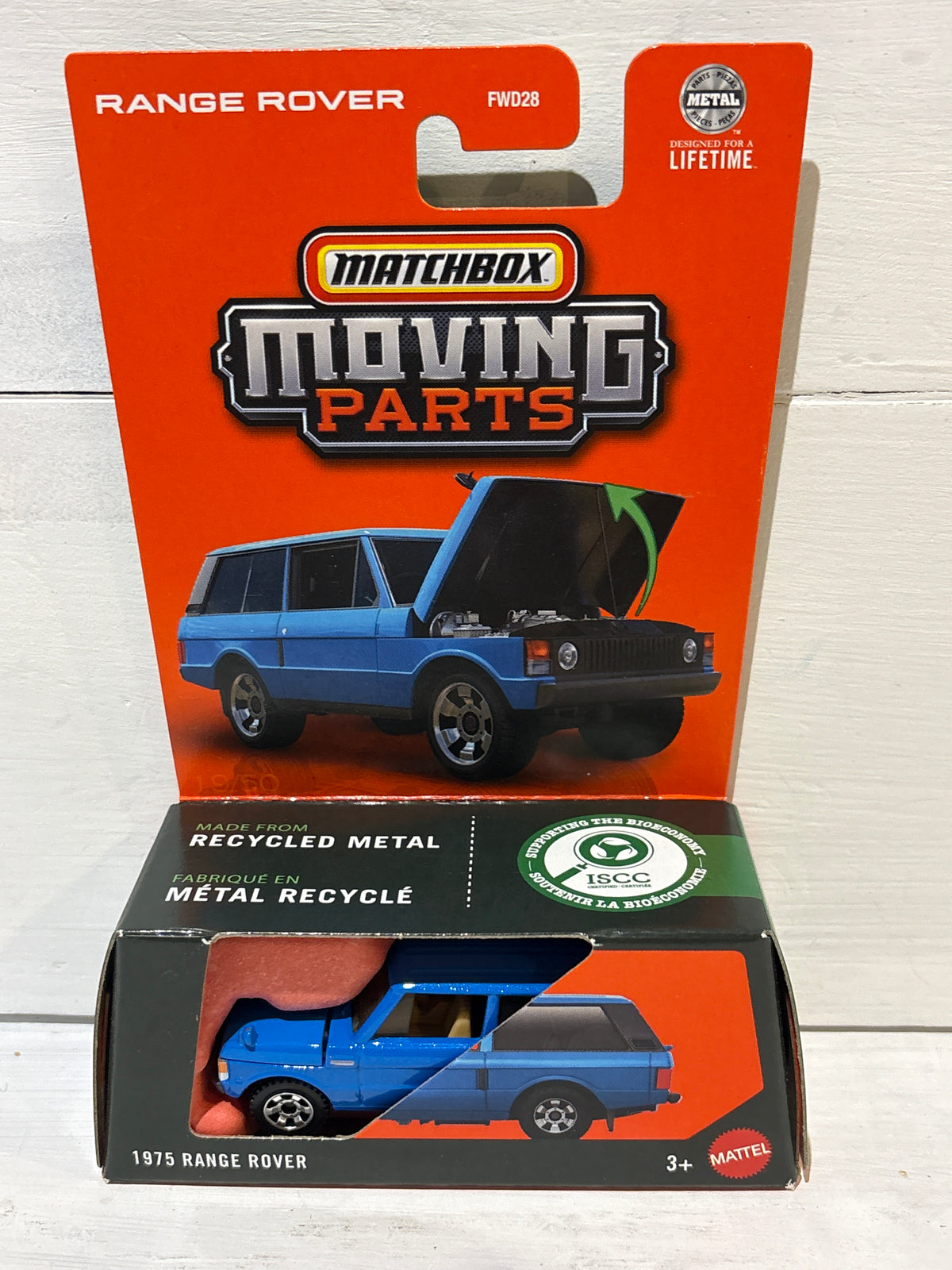 Matchbox Moving Parts - 1975 Range Rover - Blue