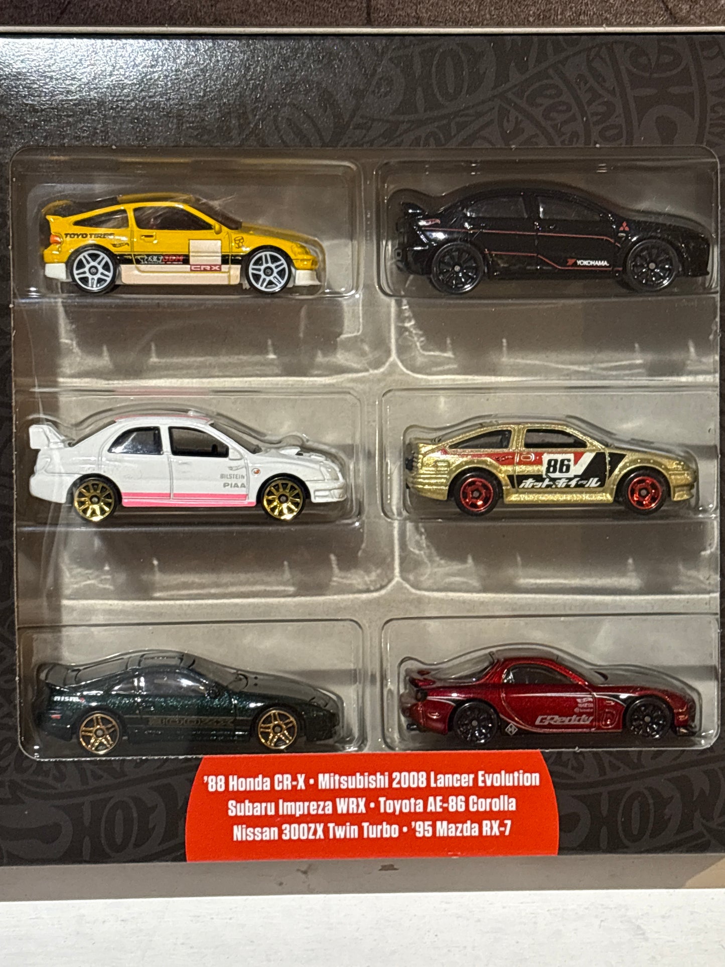 Hot Wheels - Japanese Car Culture (2022) - 6 Pack Set