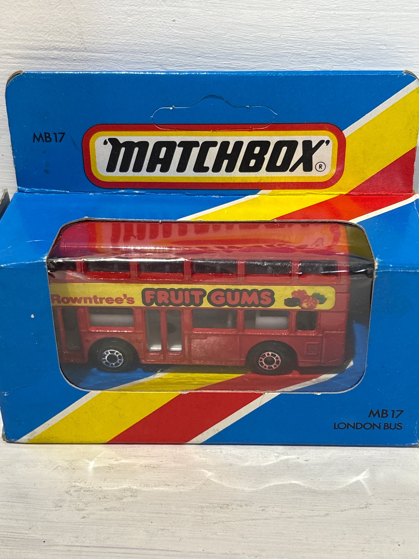 Matchbox - Leyland Titan London Bus - Rowntree’s Fruit Gums