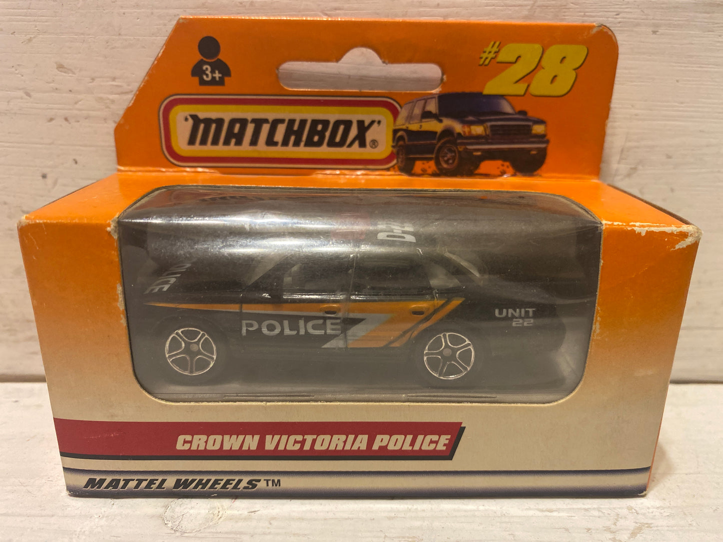 Matchbox Crown Victoria Police - Black D-22