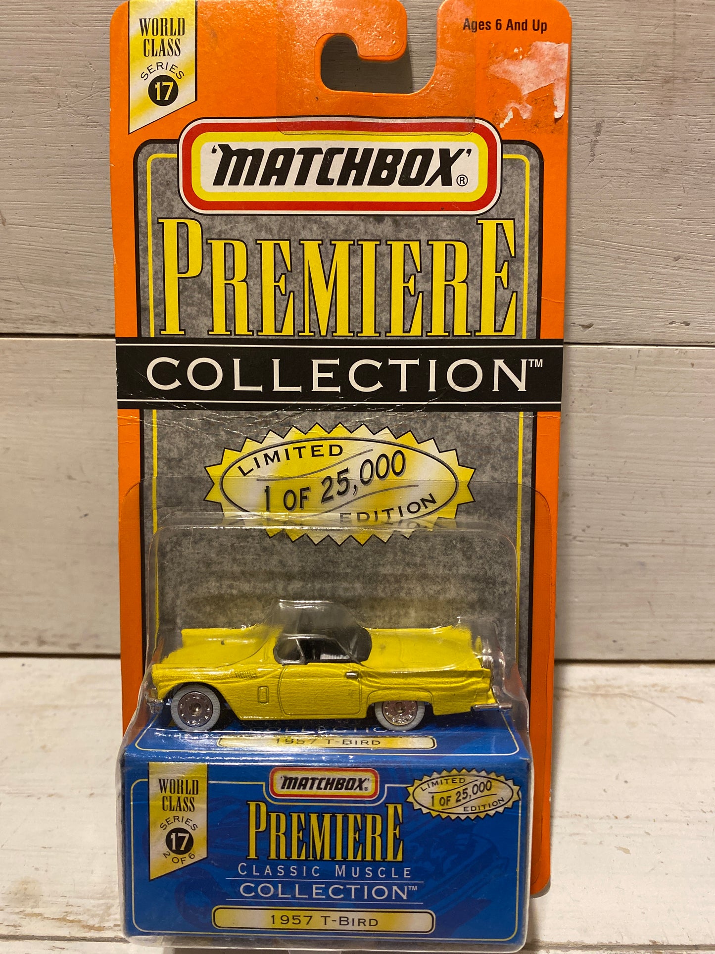 Matchbox Premiere Collection - 1957 T-Bird - Yellow