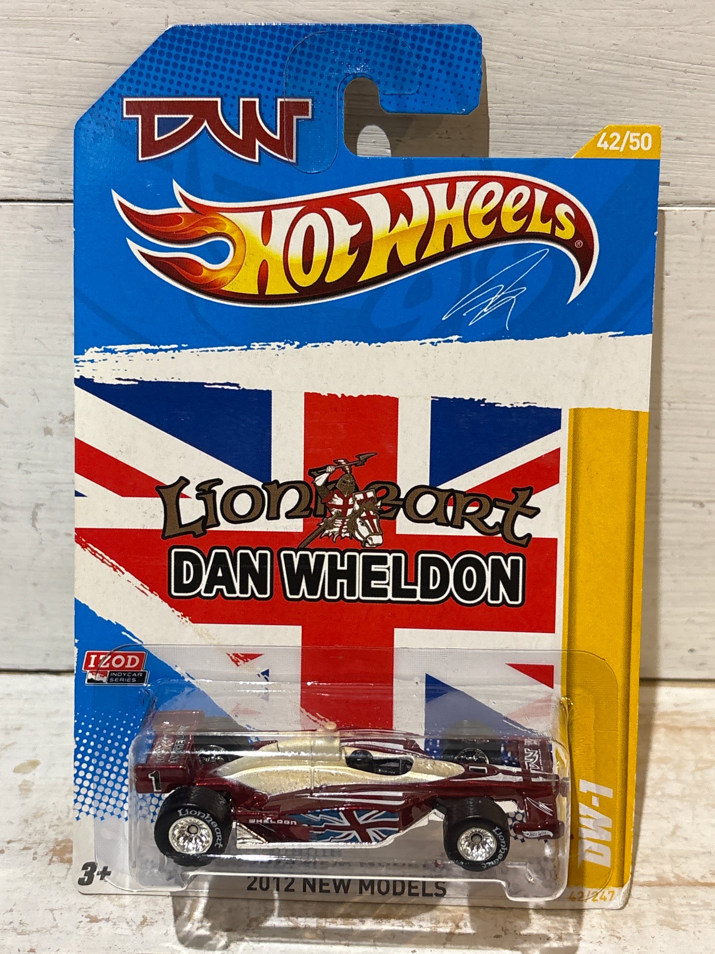 Hot Wheels - Lionheart Dan Wheldon - 2012 New Models
