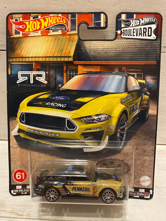 Hot Wheels Boulevard #61 - ‘18 Ford Mustang RTR Spec-5