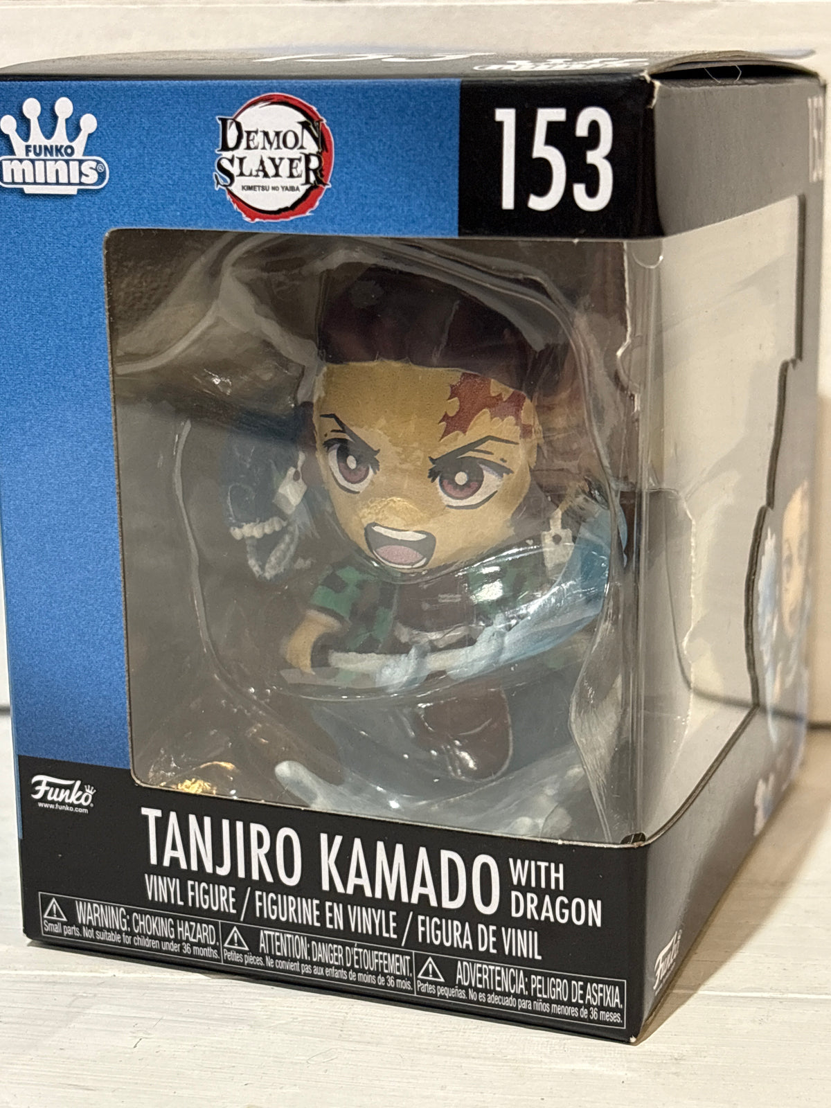 Funko Minis - Demon Slayer - Tanjiro Kamado with Dragon #153