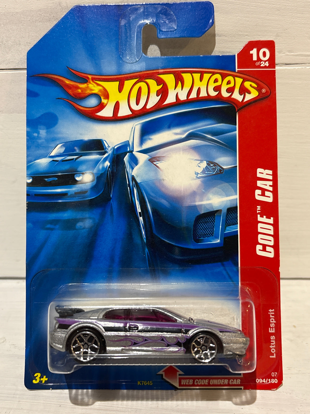 Hot Wheels - Lotus Esprit - Code Car