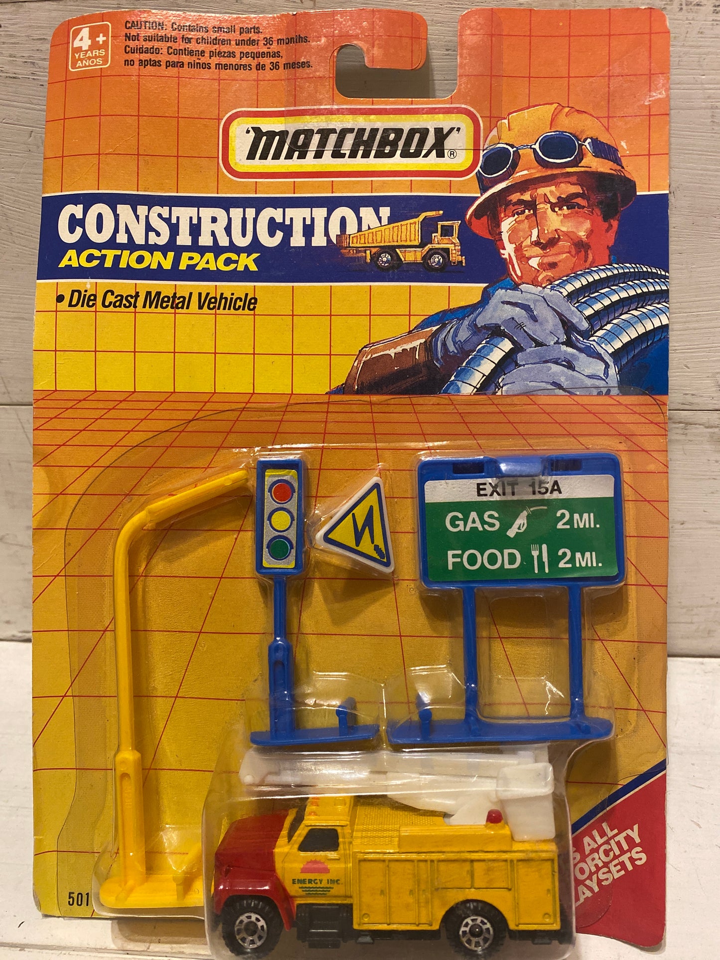 Matchbox Construction Action Pack - Utility Truck