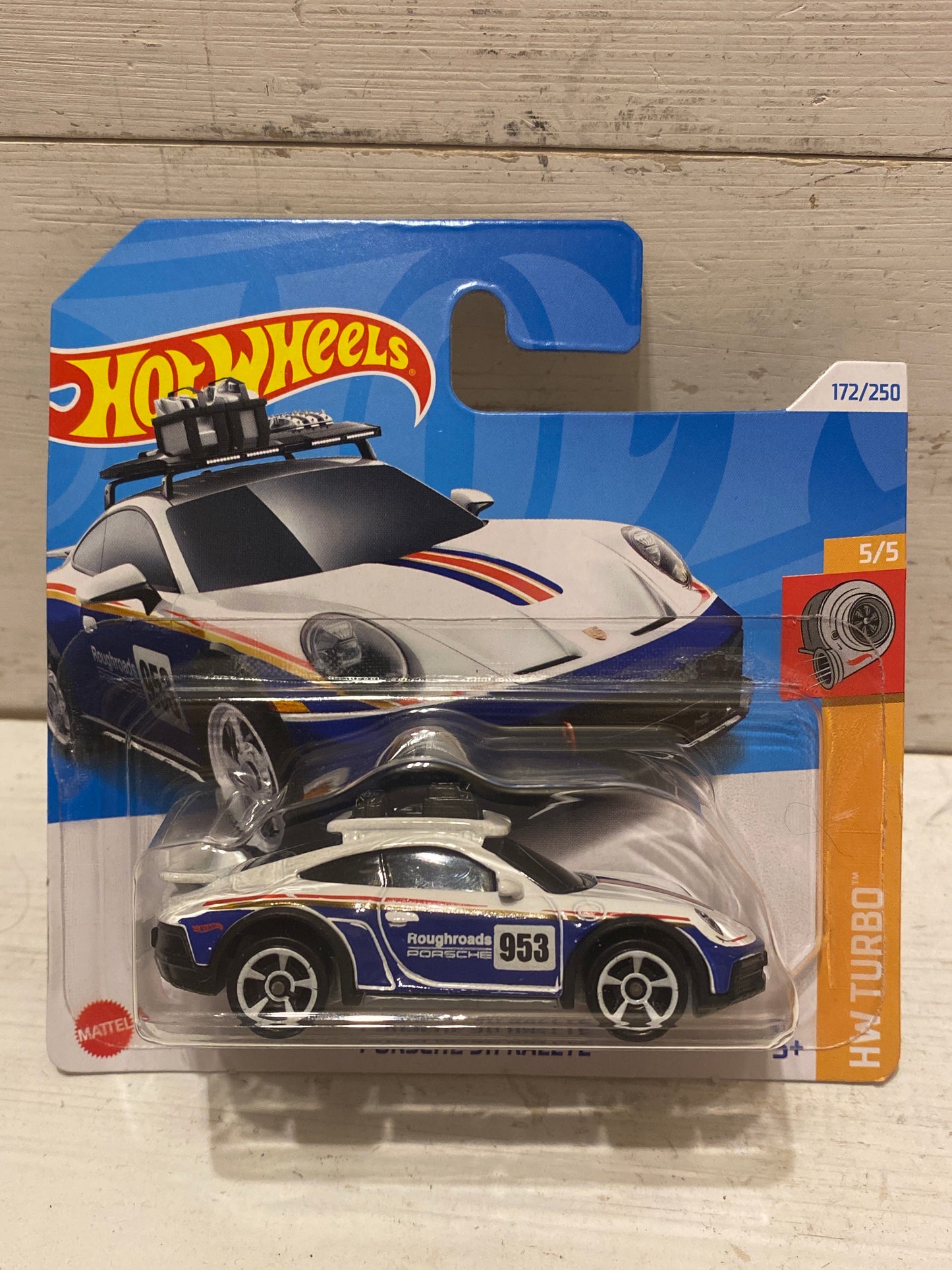 Hot Wheels Porsche 911 Rallye - Blue/White