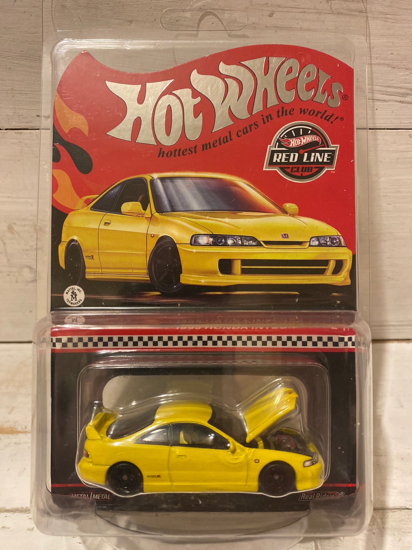 Hot Wheels RLC Exclusive - 1995 Honda Integra Type R - Yellow