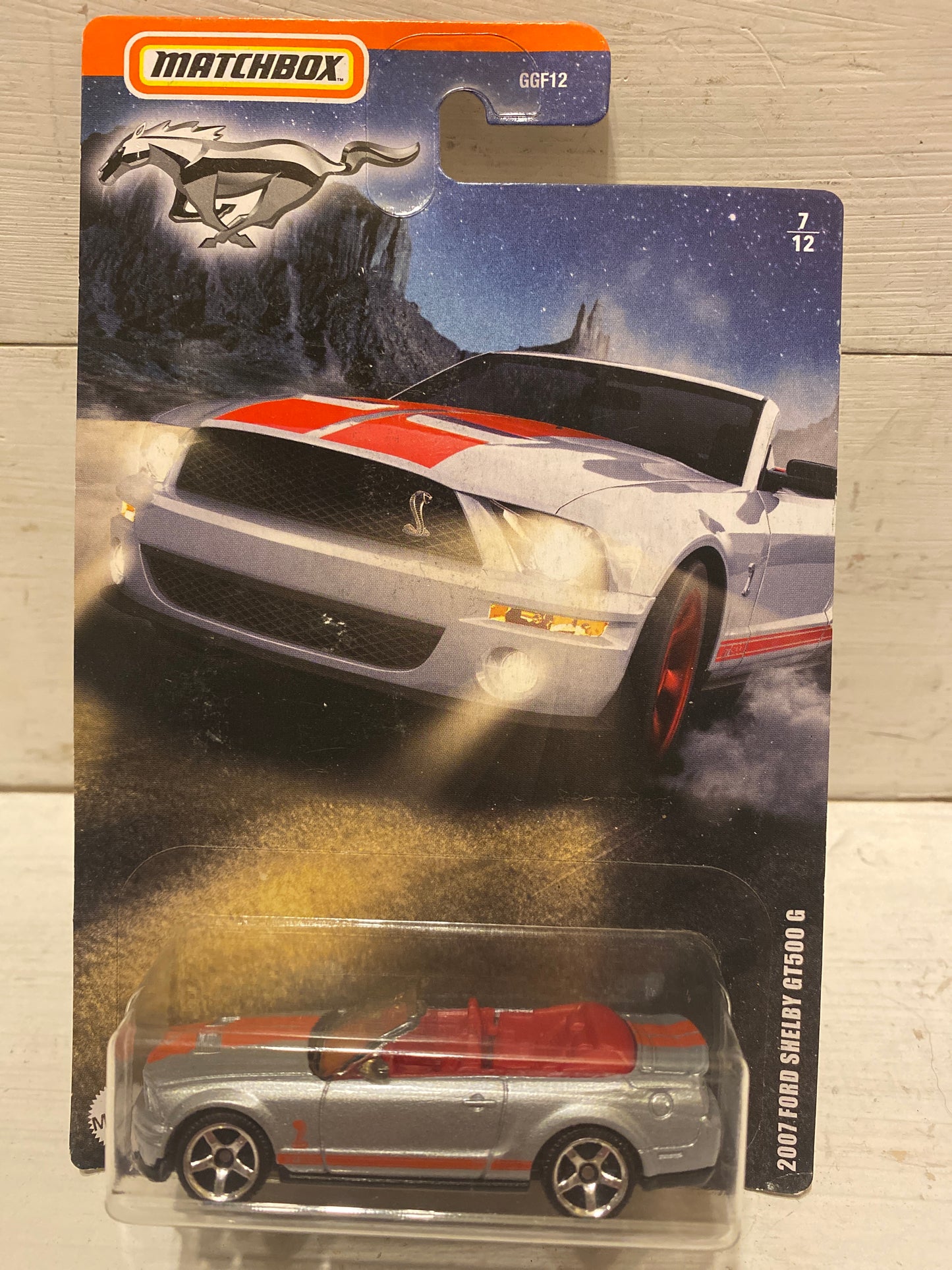 Matchbox Mustang Series - 2007 Shelby GT500 G