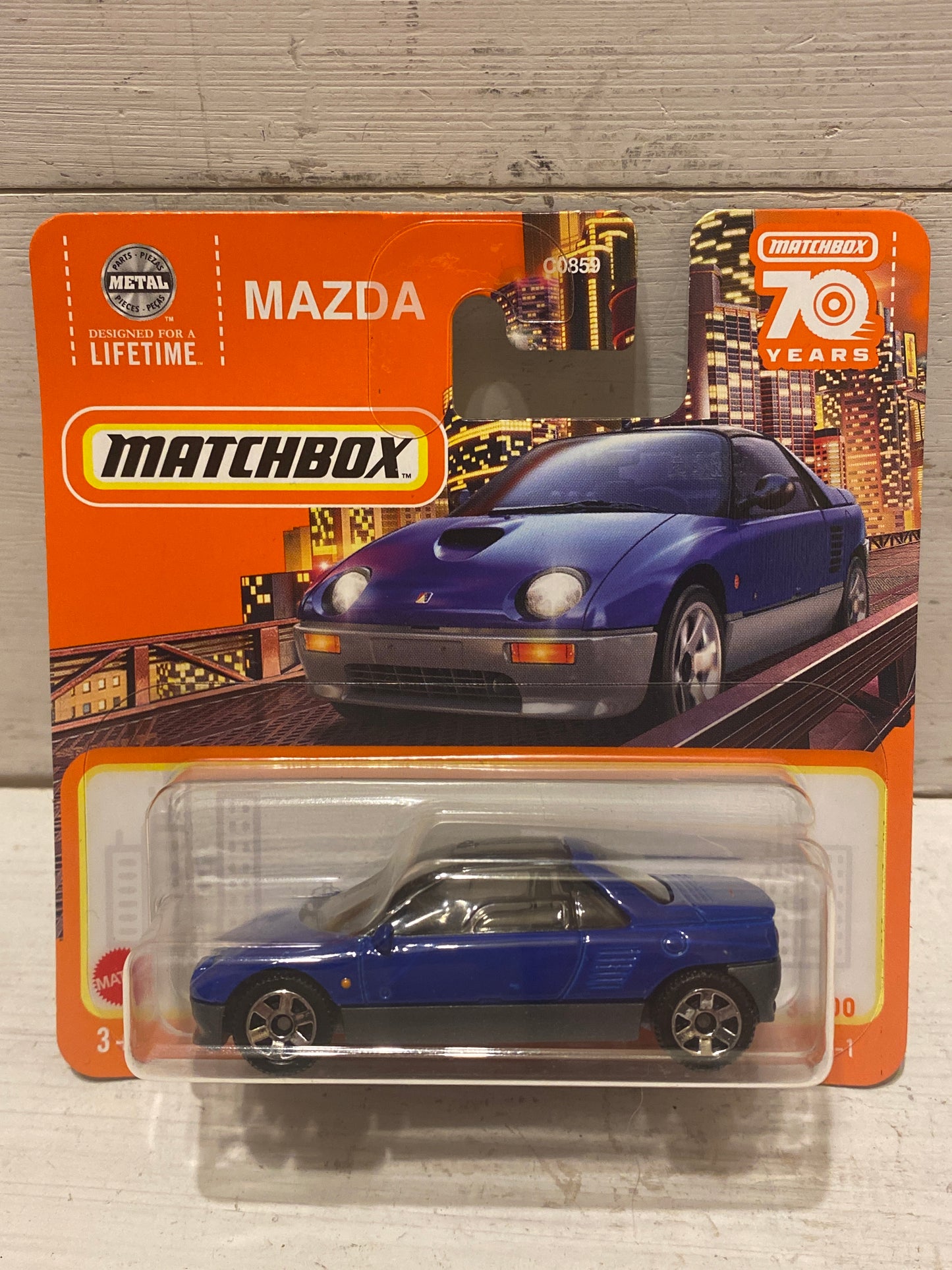 Matchbox 1992 Mazda Autozam AZ-1 - Blue