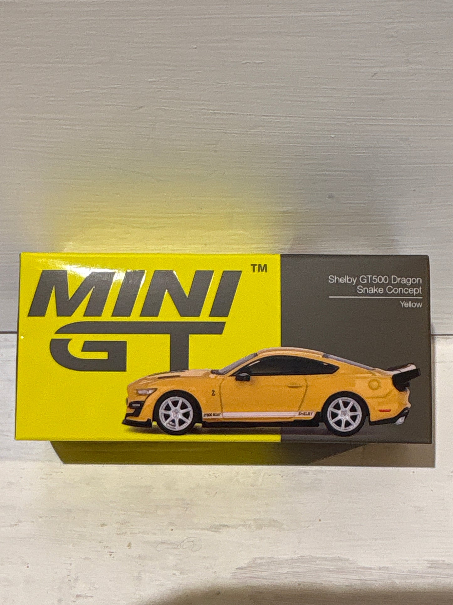 Mini GT - Shelby GT500 Dragon Snake Concept - Yellow