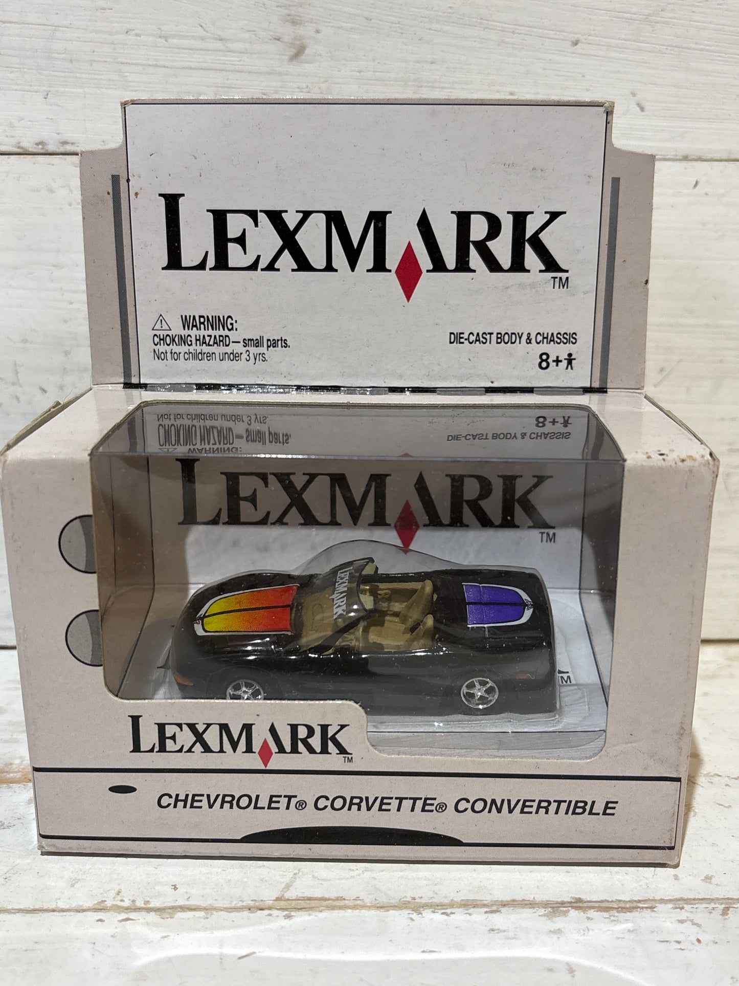 Johnny Lightning - Chevrolet Corvette Convertible - Lexmark Promotional
