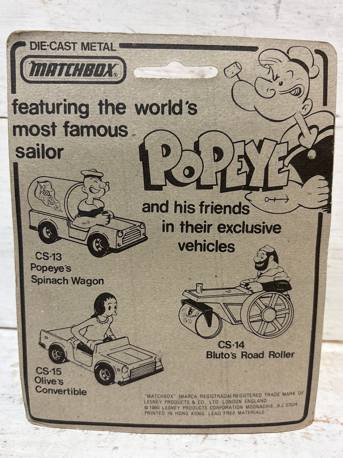 Matchbox Character Series- Popeye