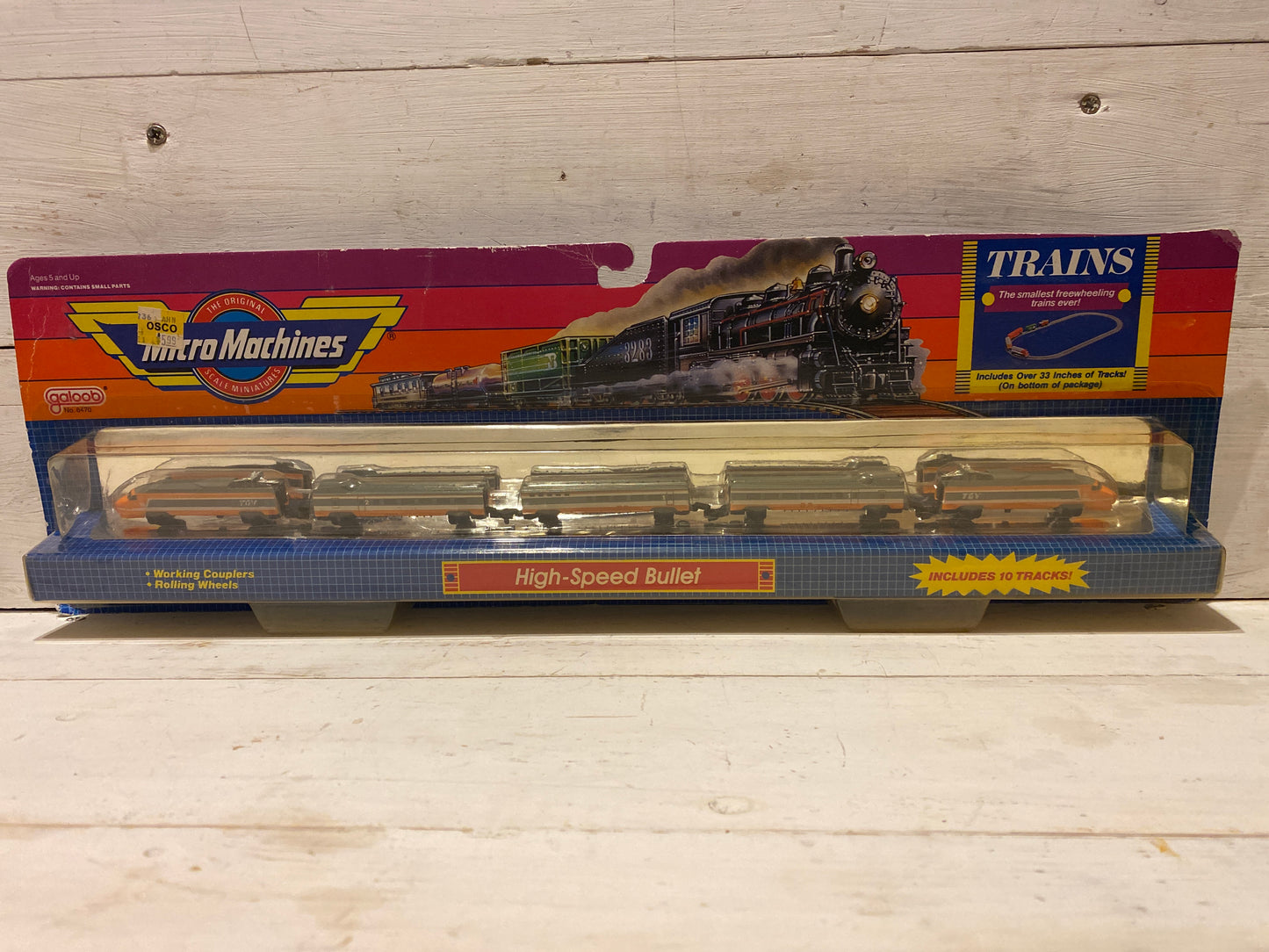 Micro Machines Trains - High Speed Bullet TGV
