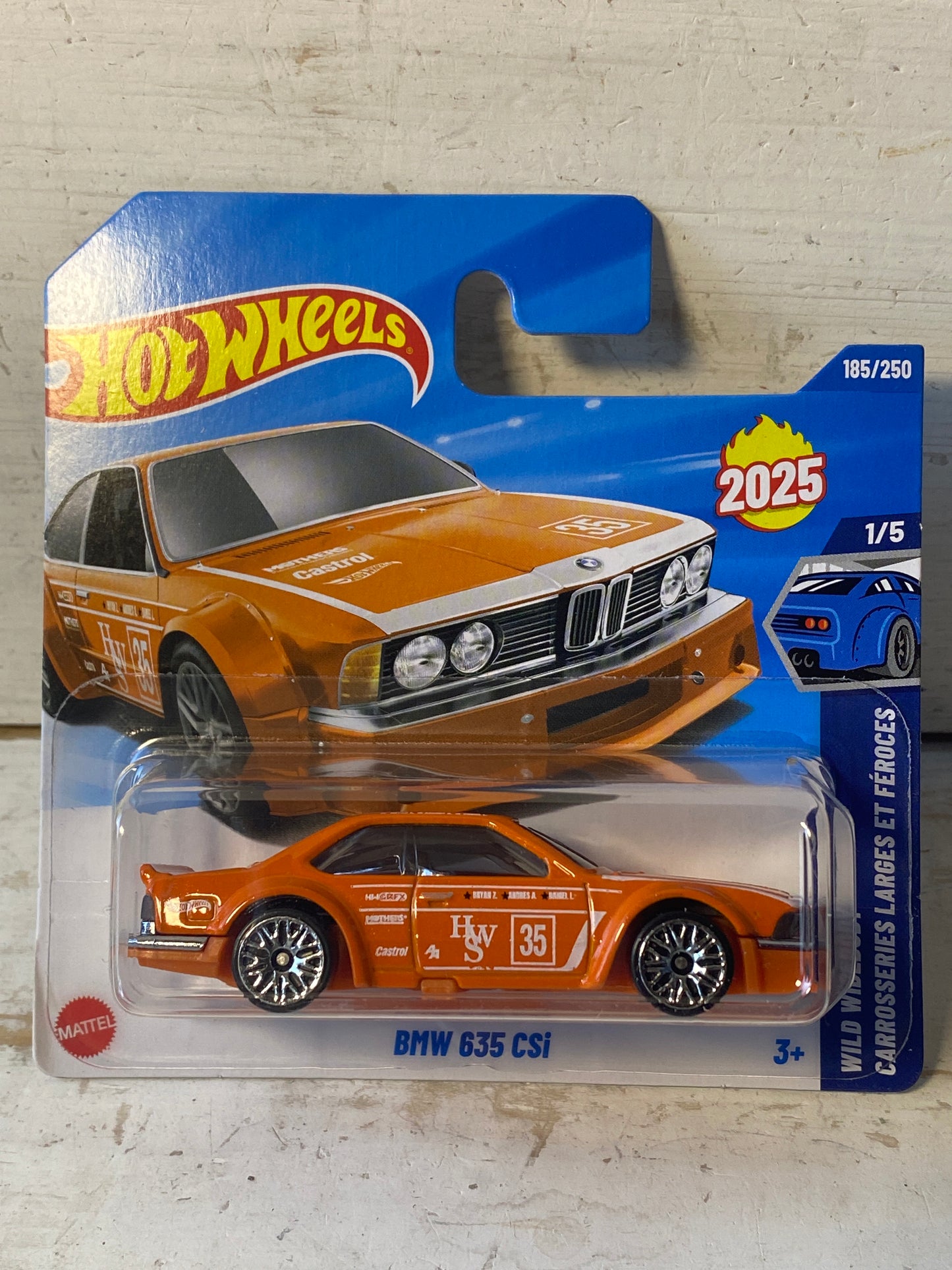 Hot Wheels - BMW 635 CSi - Orange