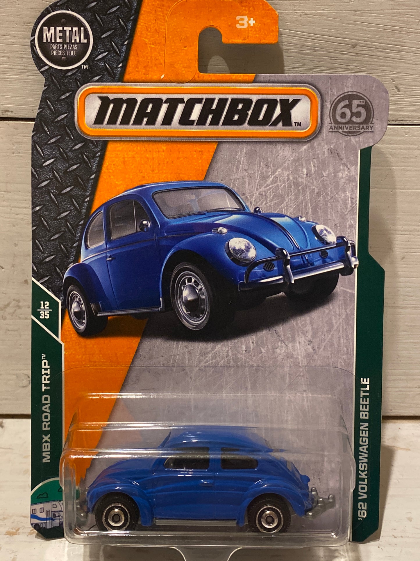 Matchbox ‘62 Volkswagen Beetle - Blue