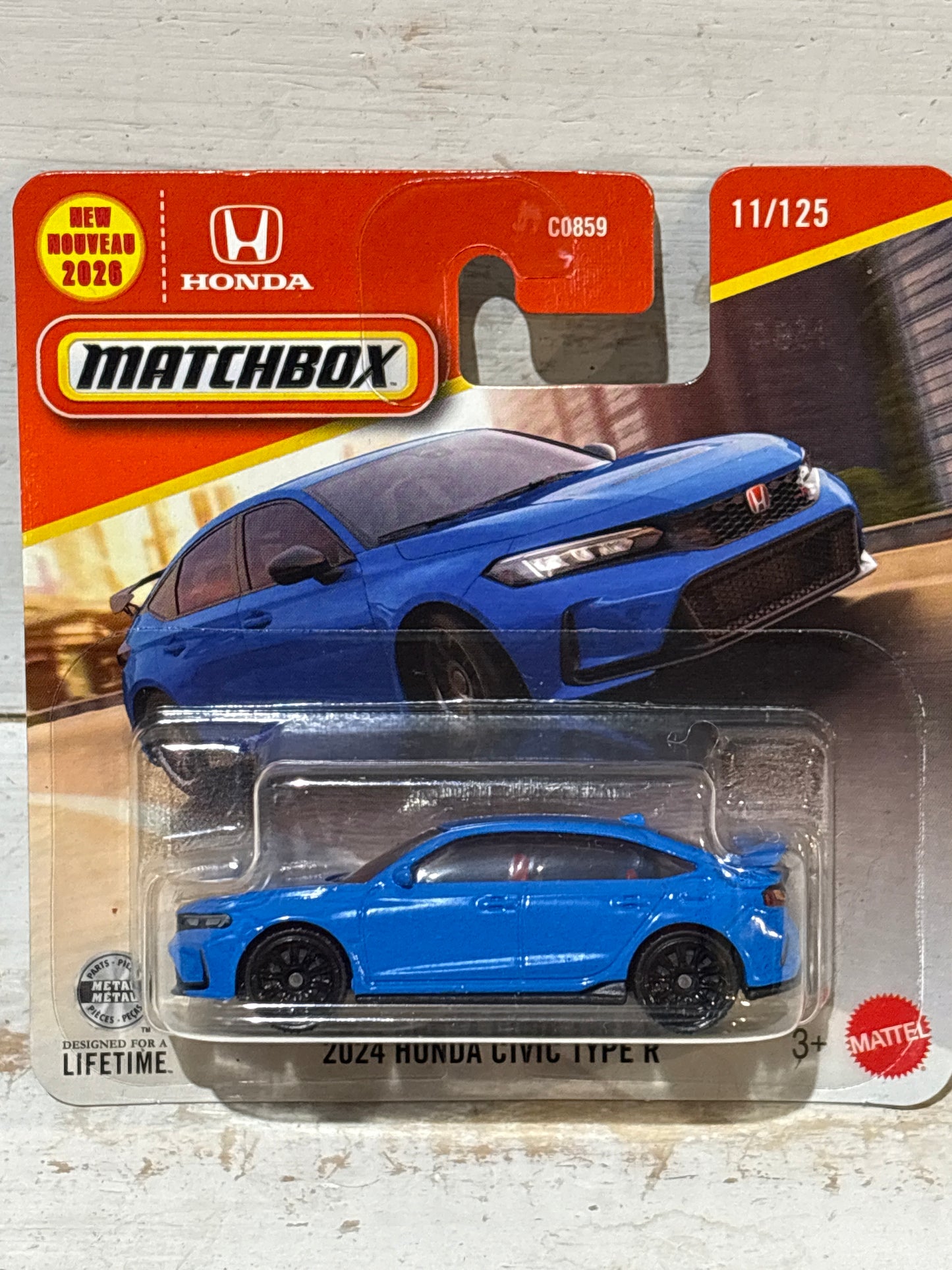 Matchbox - 2024 Honda Civic Type R - blue