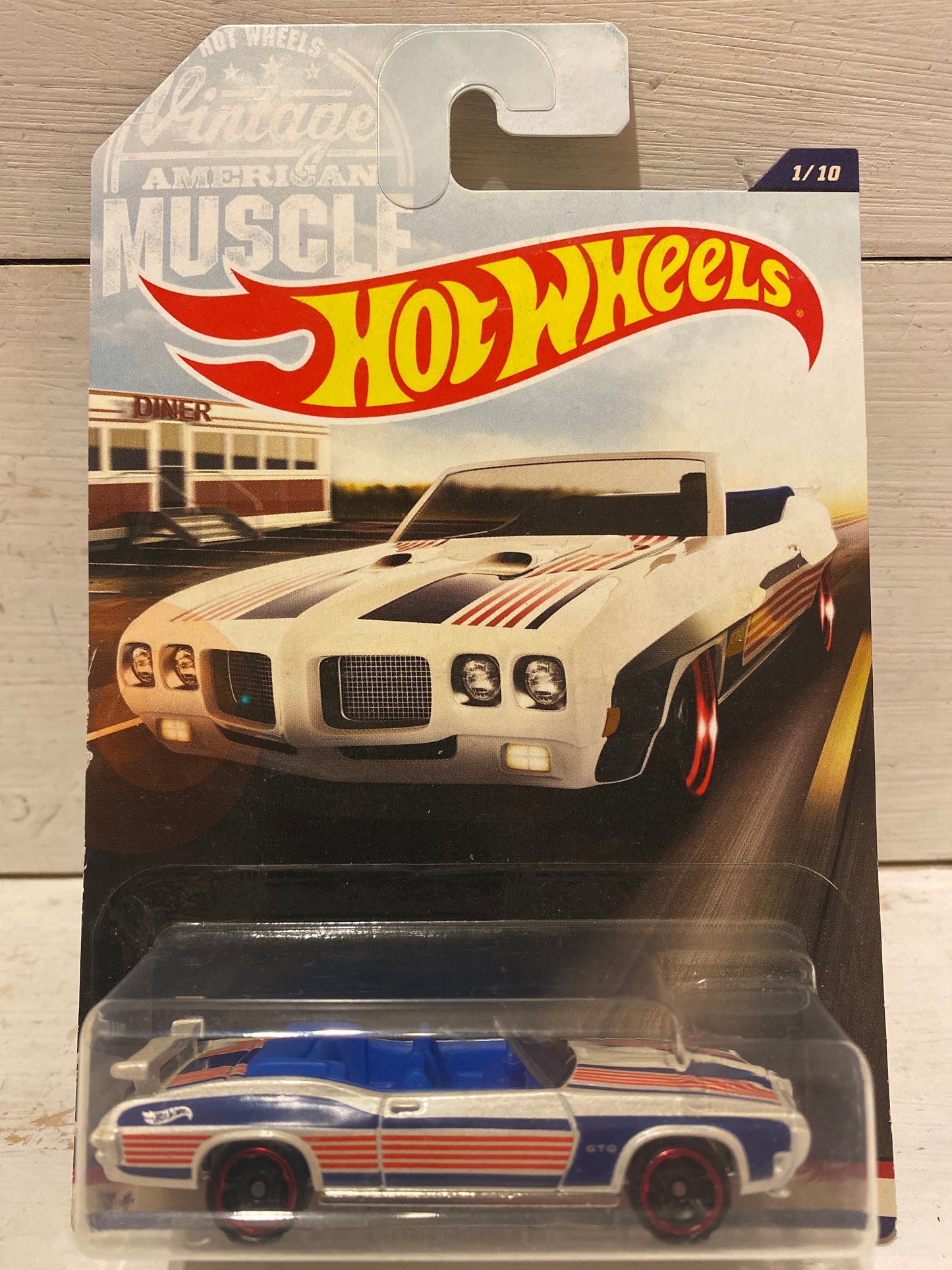 Hot Wheels Vintage American Muscle 1970 Pontiac GTO