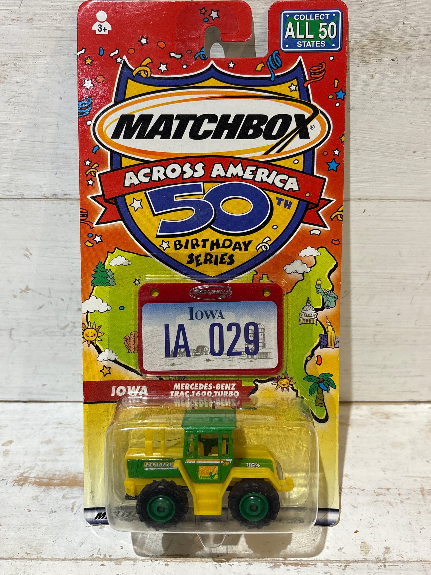 Matchbox Across America - Mercedes-Benz Trac 1600 Turbo - Iowa