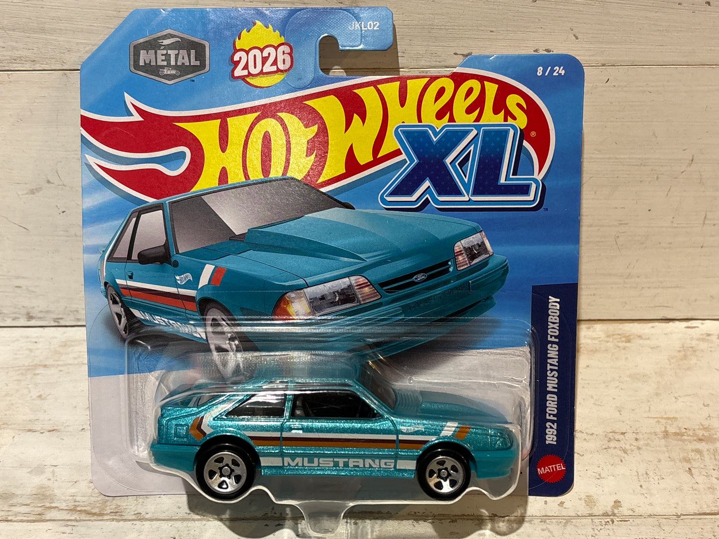 Hot Wheels XL - 1992 Ford Mustang Foxbody