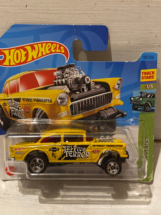 Hot Wheels - ‘55 Chevy Bel Air Gasser - Yellow