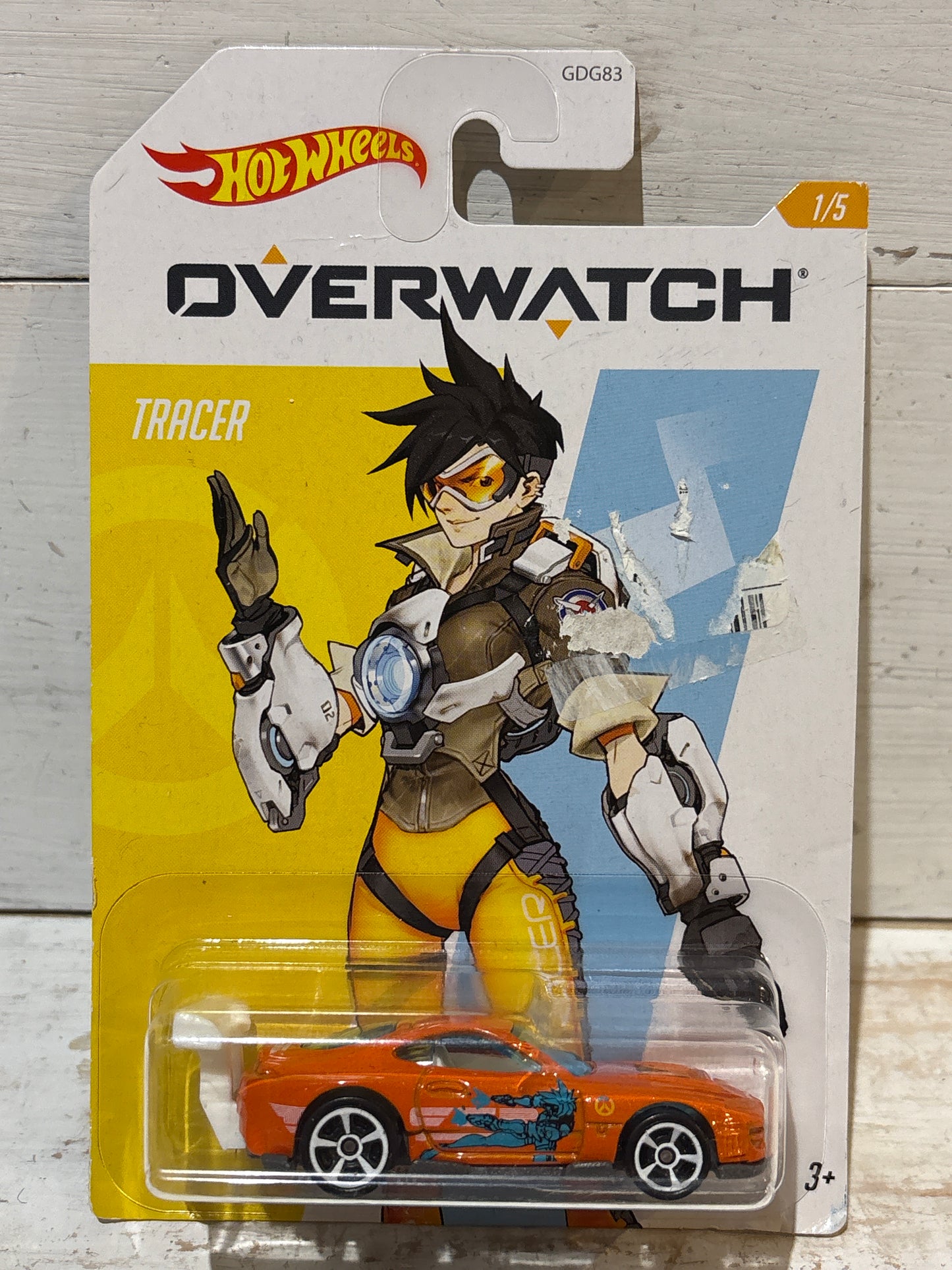 Hot Wheels - Power Pro - Overwatch Series - Tracer