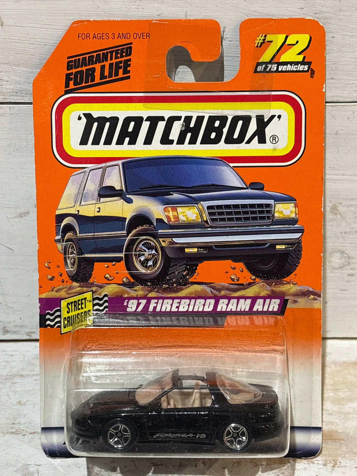 Matchbox - ‘97 Firebird Ram Air - Black - Street Cruisers