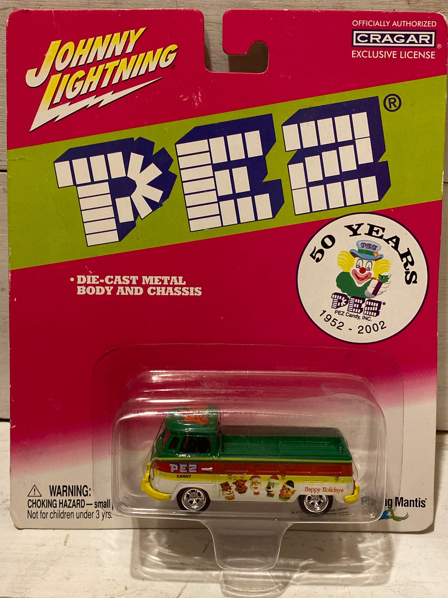Johnny Lightning - PEZ 50 Years - Holiday VW Type 2 Pick-Up