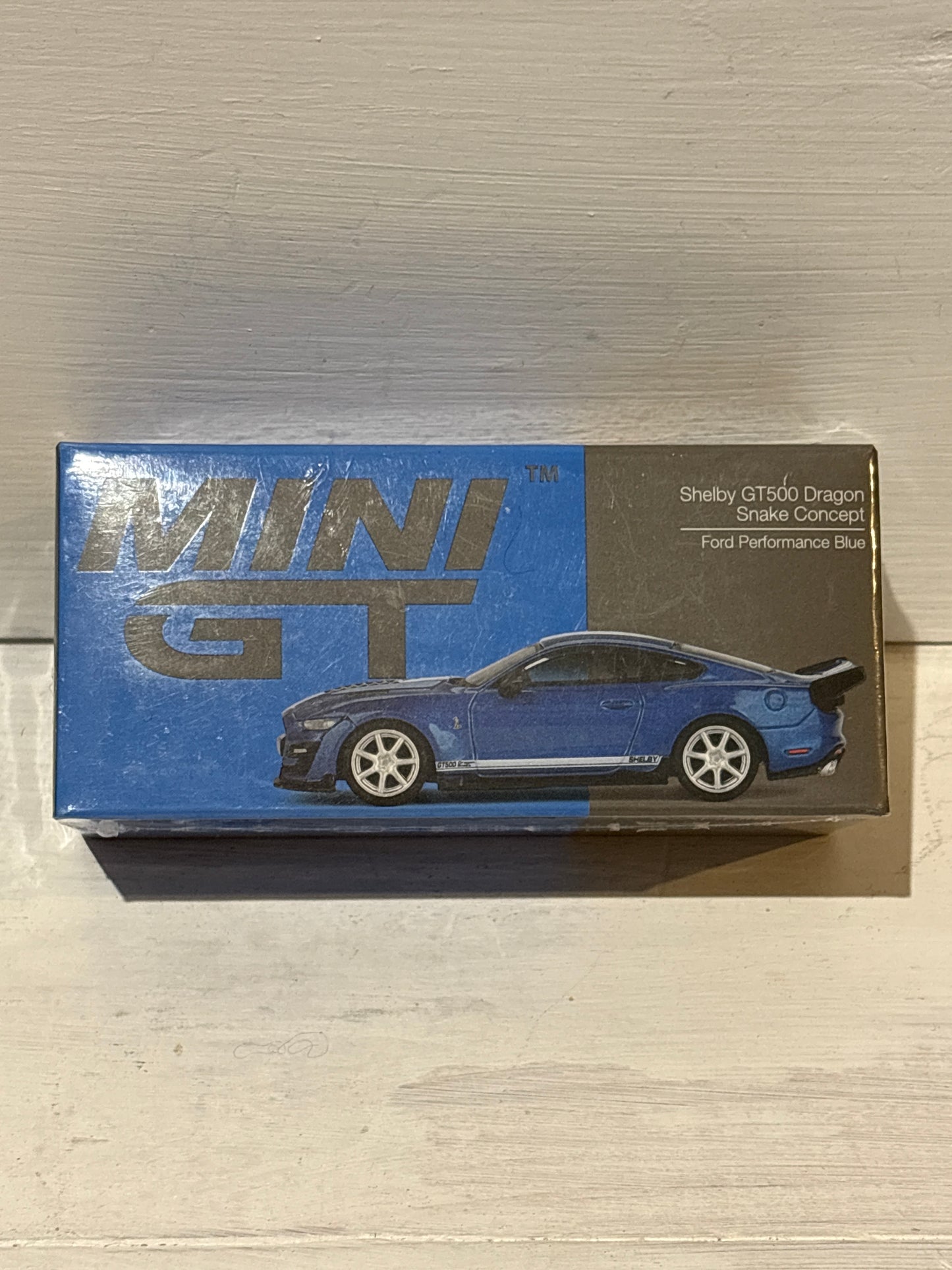Mini GT - Shelby GT500 Dragon Snake Concept - Ford Performance Blue
