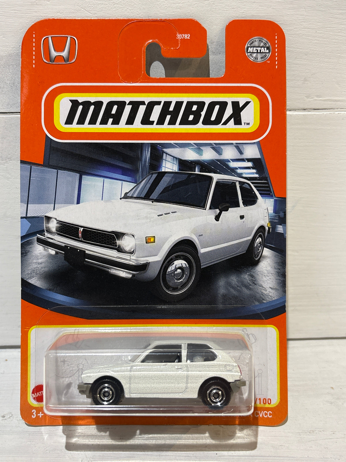 Matchbox - 1976 Honda Civic - White