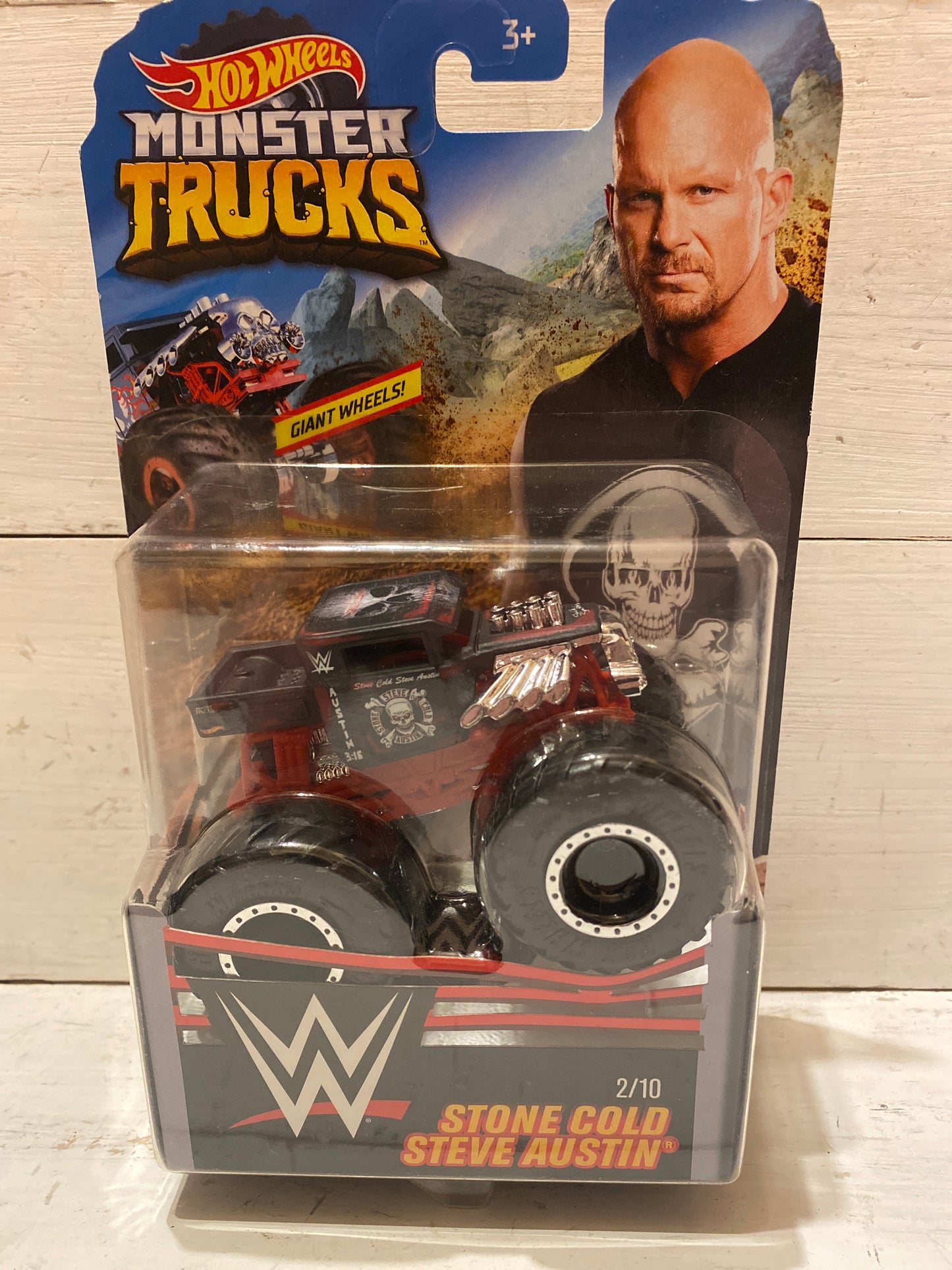 Hot Wheels Monster Trucks - WWE Stone Cold Steve Austin BoneShaker