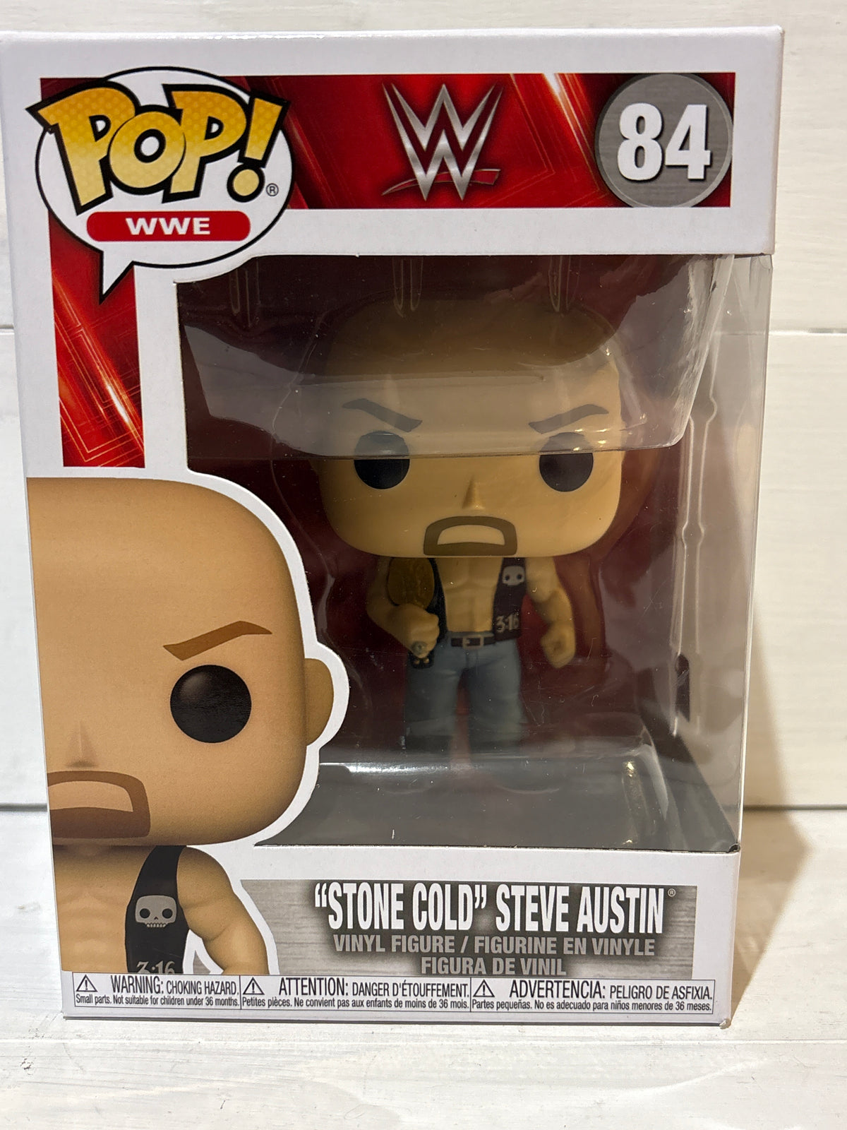 Funko Pop WWE - Stone Cold Steve Austin - 84
