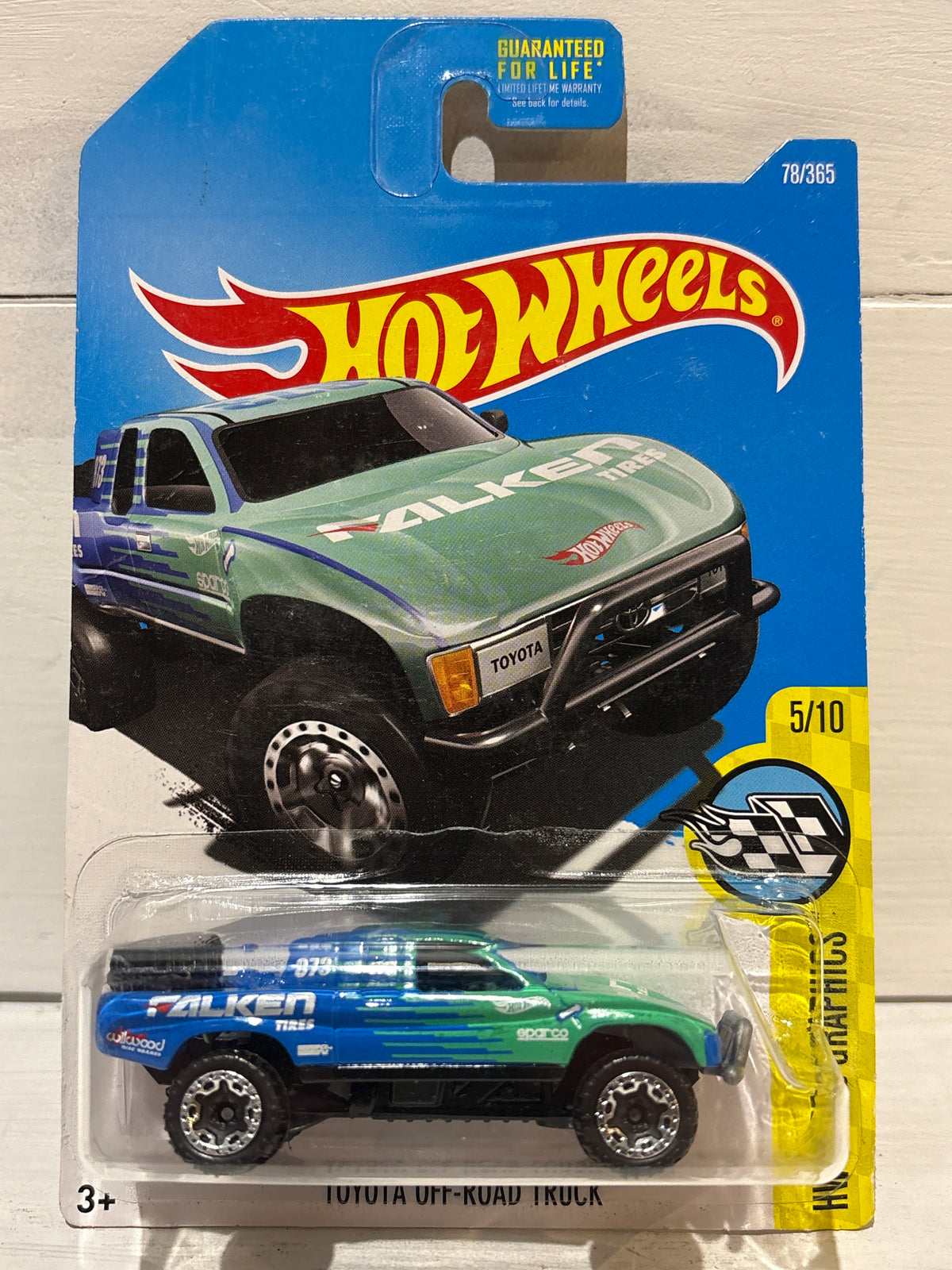 Hot Wheels - Toyota Off Road Truck - HW Speed Graphics - Falken Livery