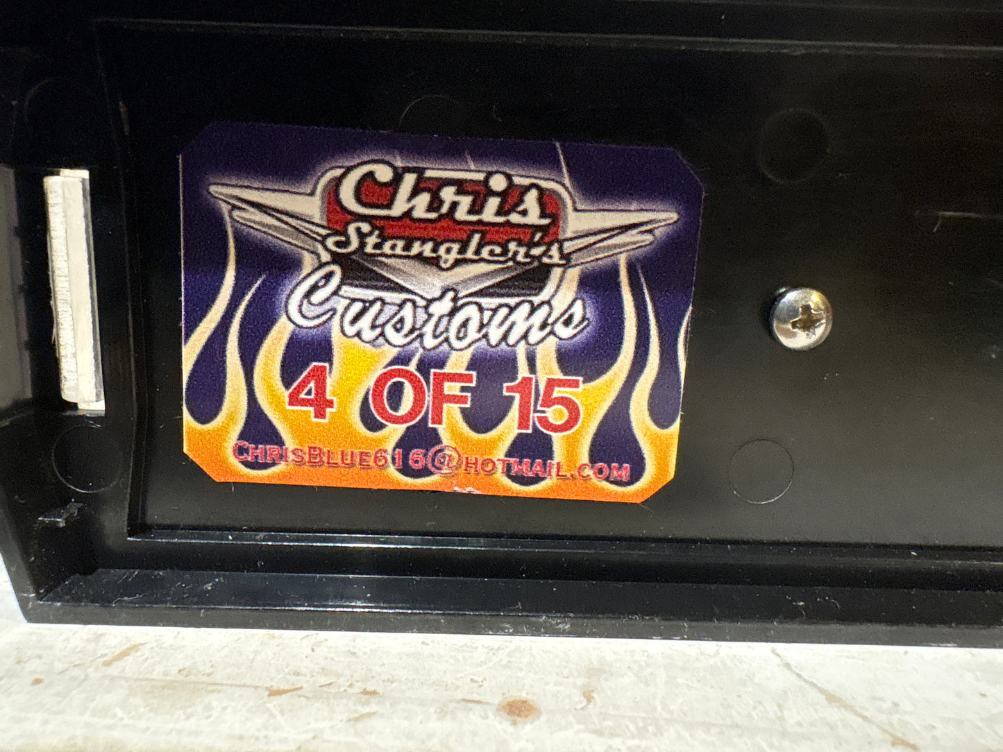 Hot Wheels - Volkswagen Drag Bus - Chris Stangler Custom - An Evening with Mike Zarnock - 1 of only 15 made with a Pink Roof