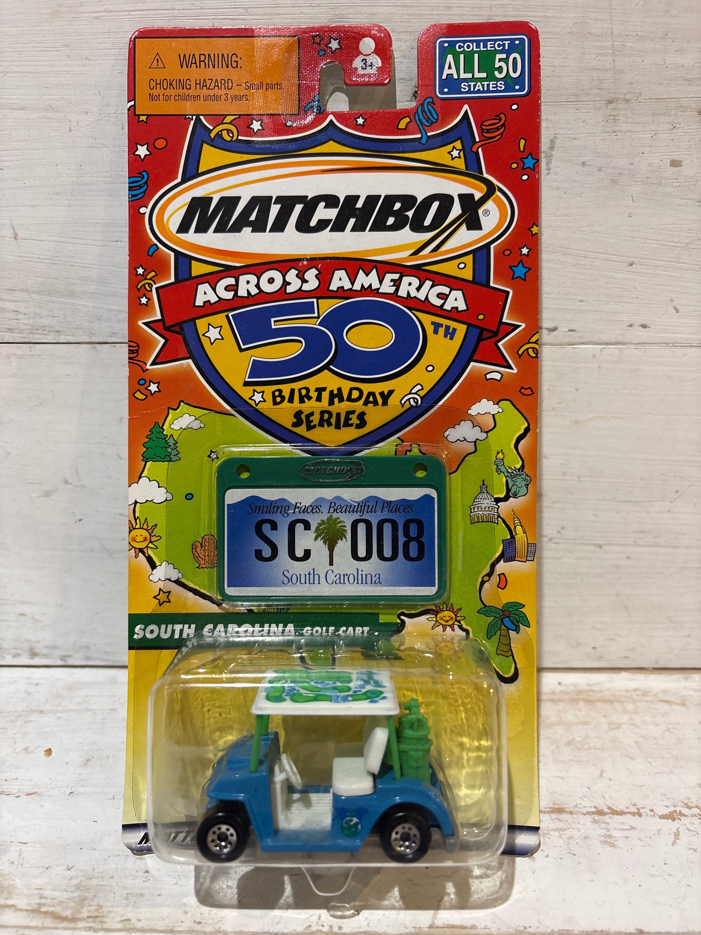 Matchbox Across America - Golf Cart - South Carolina