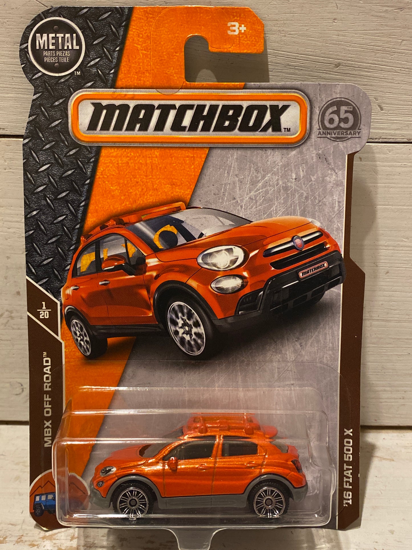 Matchbox ‘16 Fiat 500 X - orange