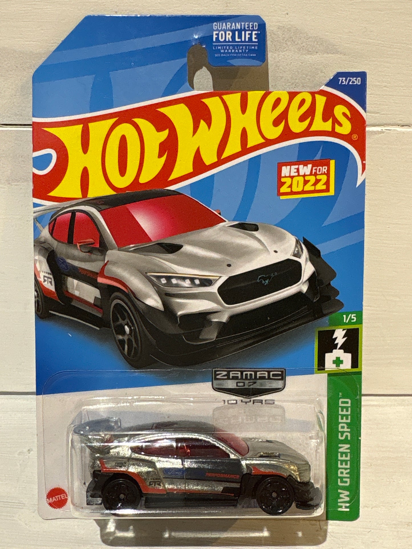 Hot Wheels - Ford Mustang Mach-E 1400 - HW Green Speed - ZAMAC