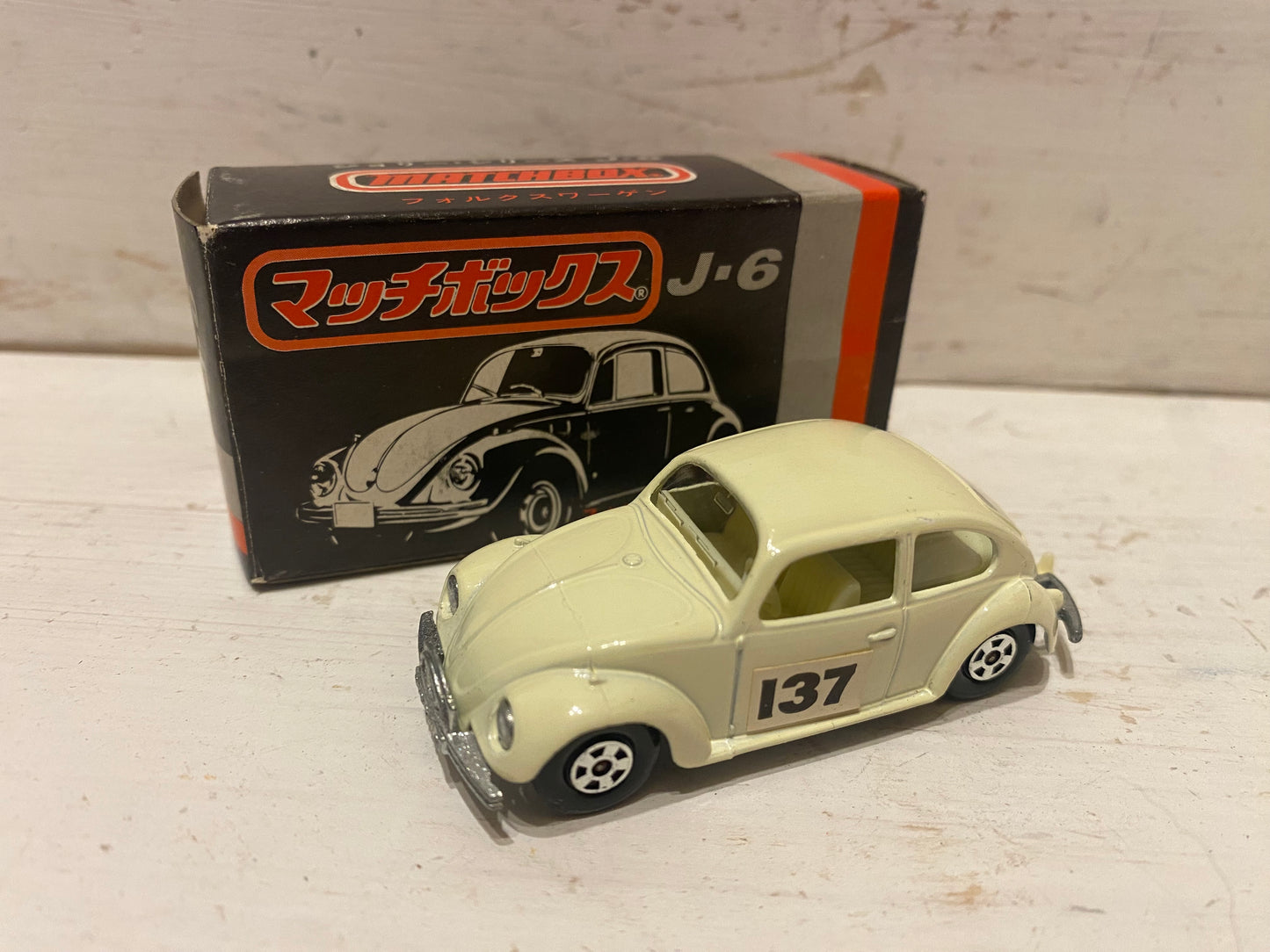 Matchbox J-6 VW Beetle 1500 Saloon - Japanese Issue