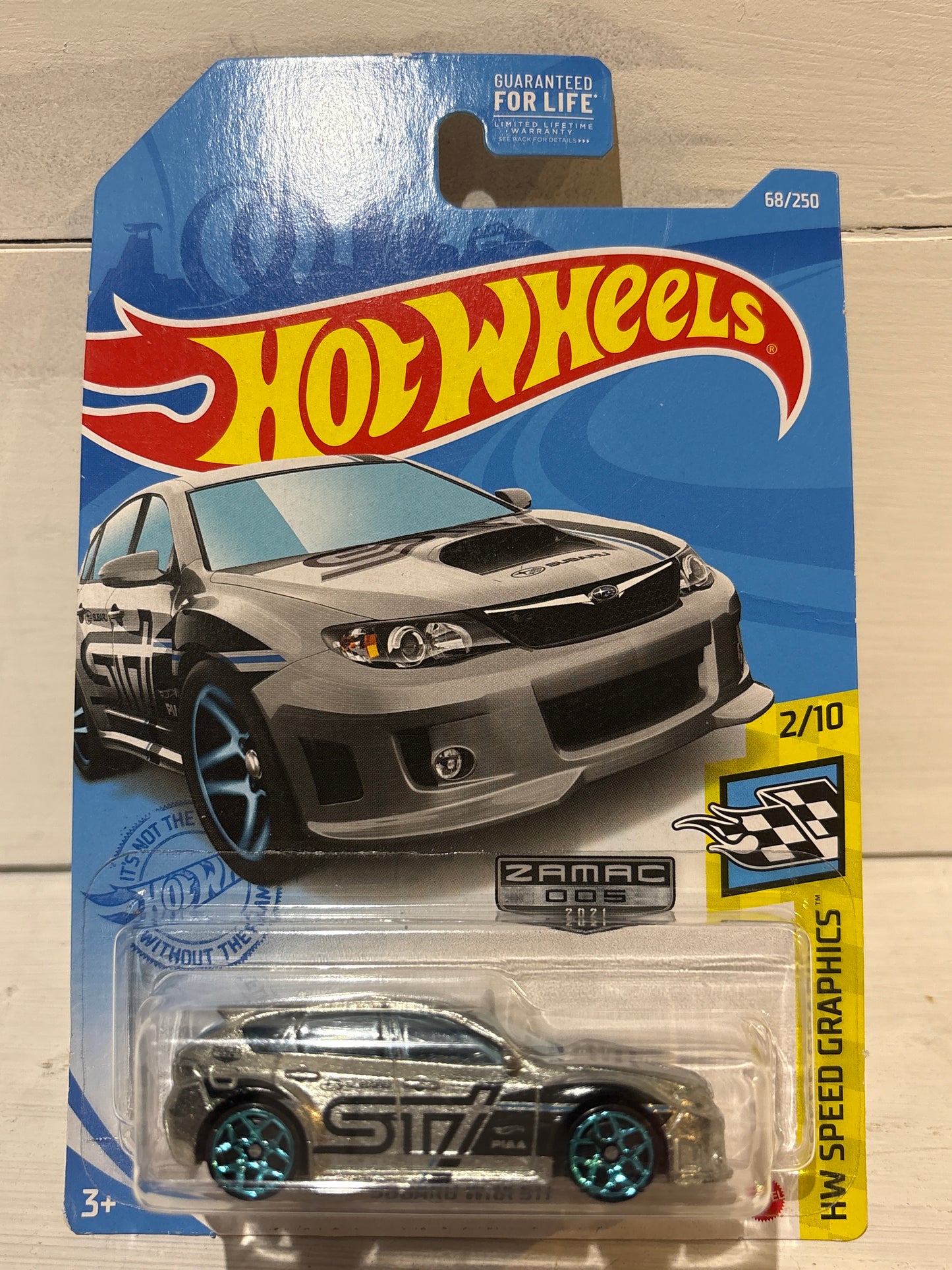 Hot Wheels - Subaru WRX STI - HW Speed Graphics - ZAMAC