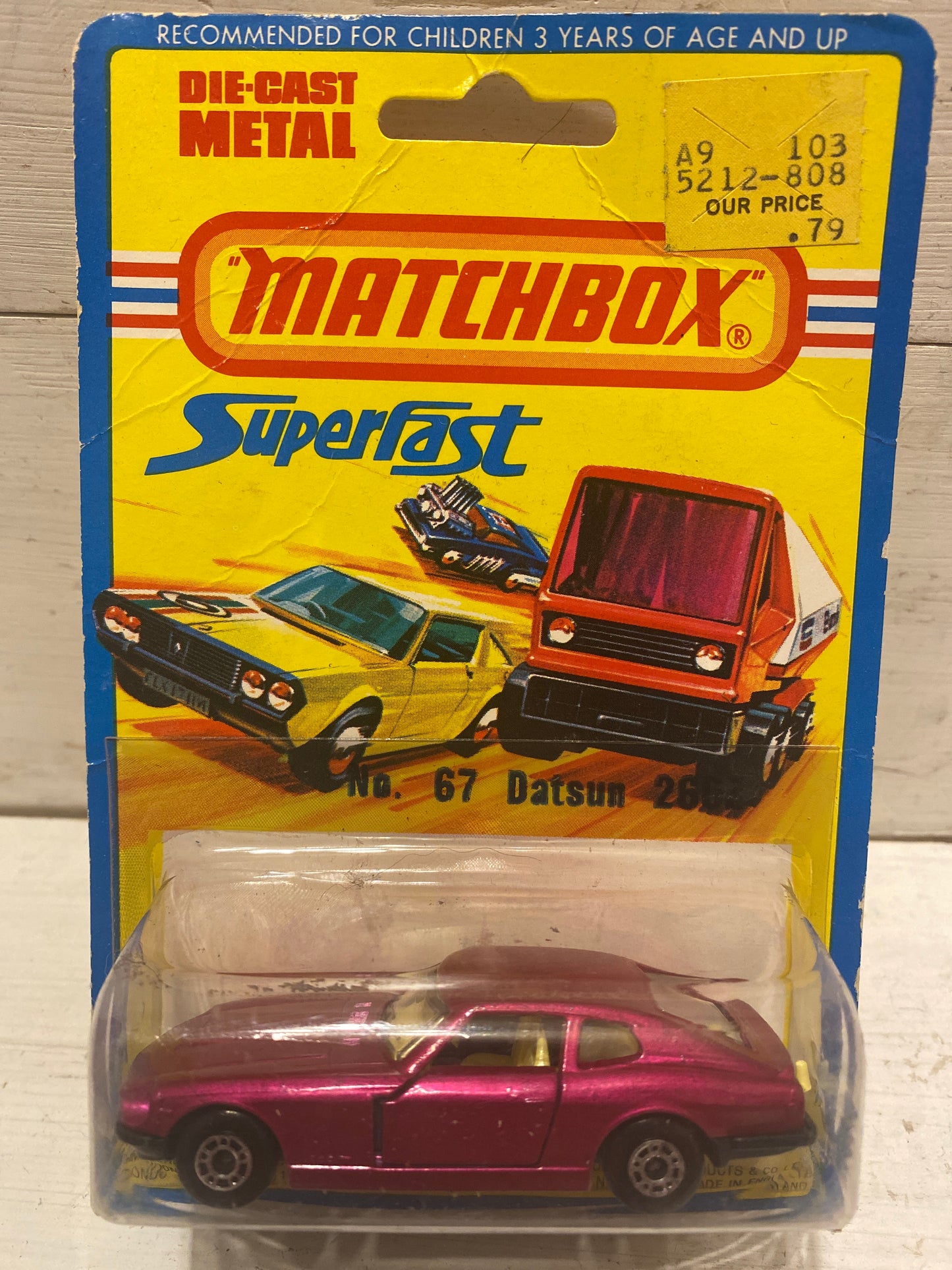 Matchbox Superfast - Datsun 260Z - Magenta