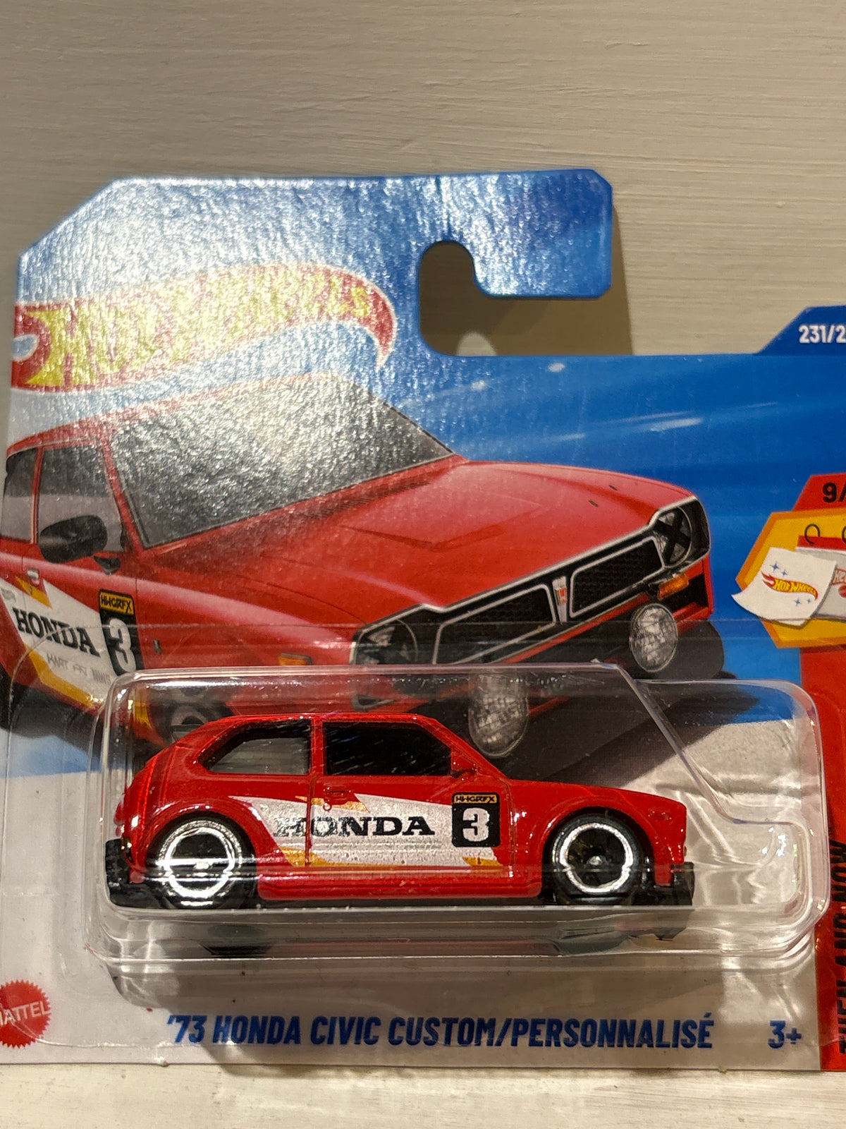 Hot Wheels - Then and Now - ‘73 Honda Civic Custom