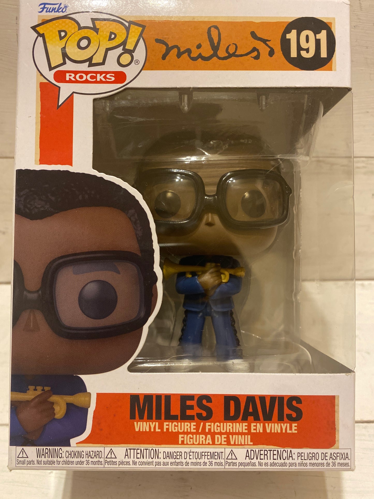 Funko Pop Rocks - Miles Davis 191