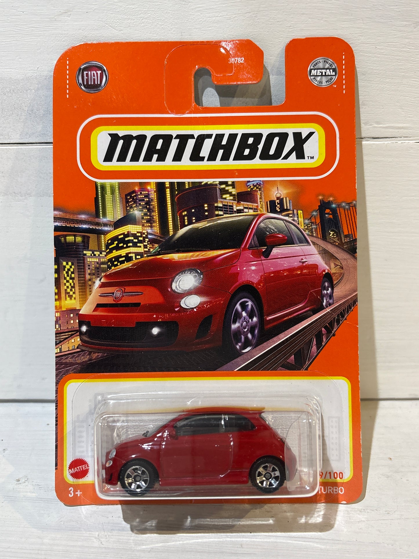Matchbox - 2019 Fiat 500 Turbo - Red
