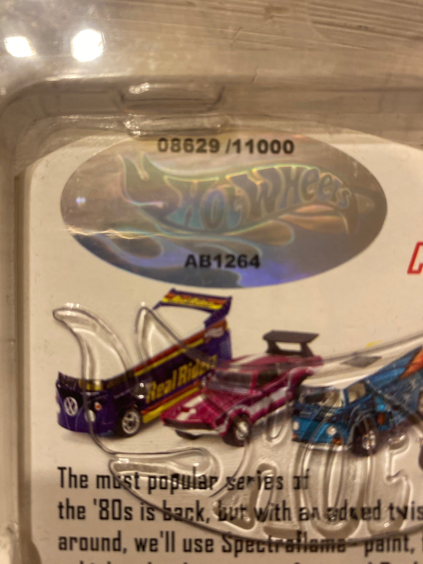 Hot Wheels Purple Passion RLC Real Riders Series 4