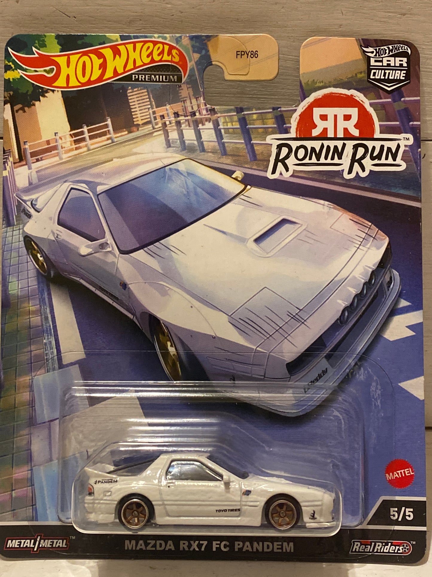 Hot Wheels Ronin Run Mazda RX7 FC Pandem