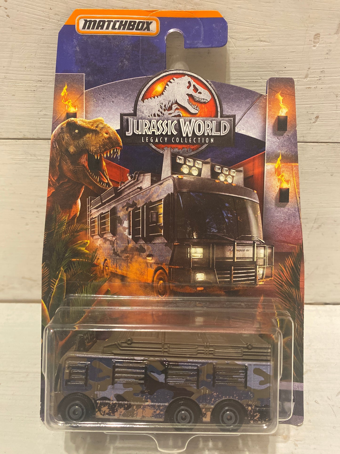 Matchbox Jurassic World- Fleetwood Southwind RV