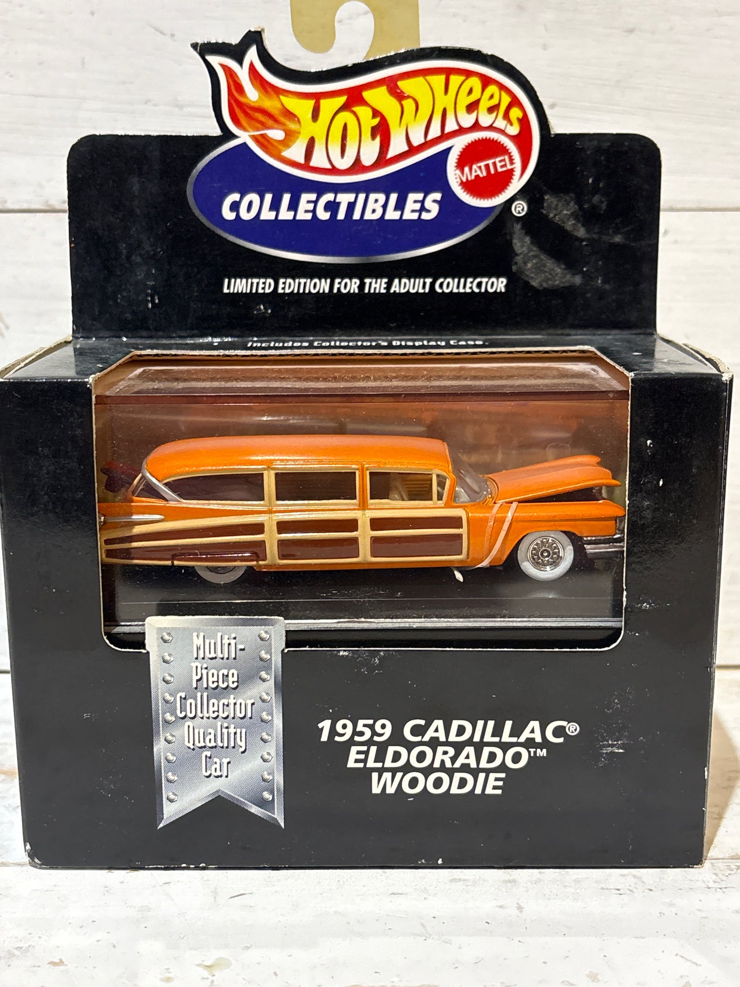 Hot Wheels Collectibles - 1959 Cadillac Eldorado Woodie - Orange